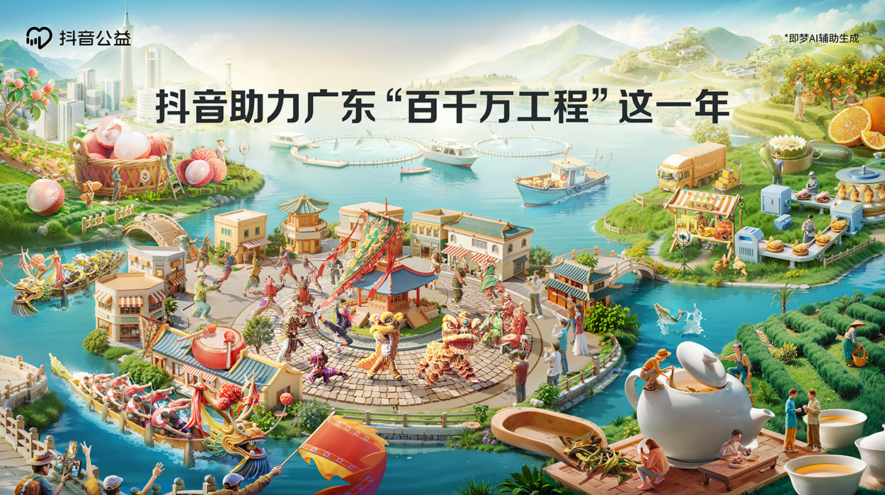 抖音助力百千万项目设计