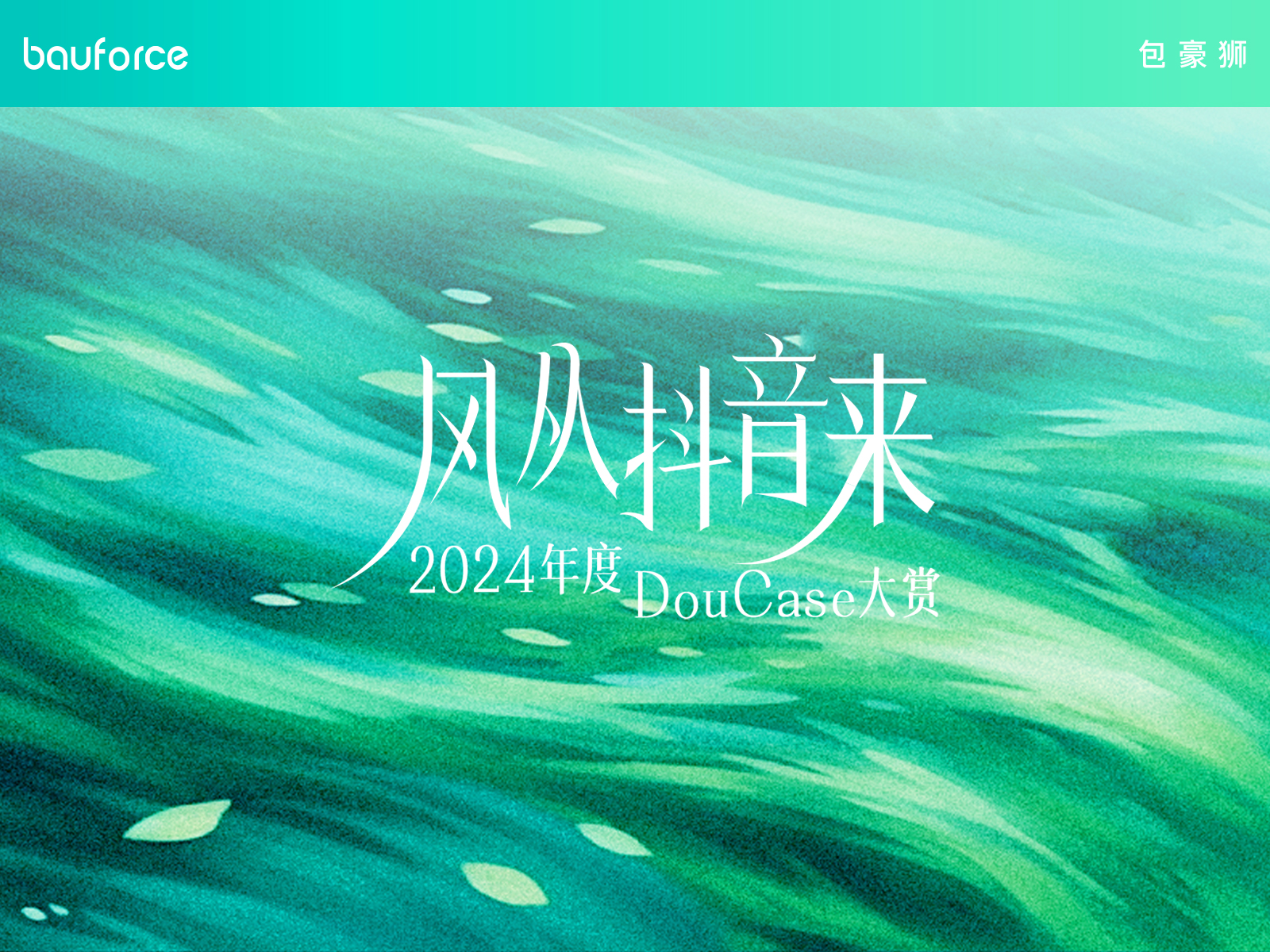 风从抖音来2024年度DouCase大赏